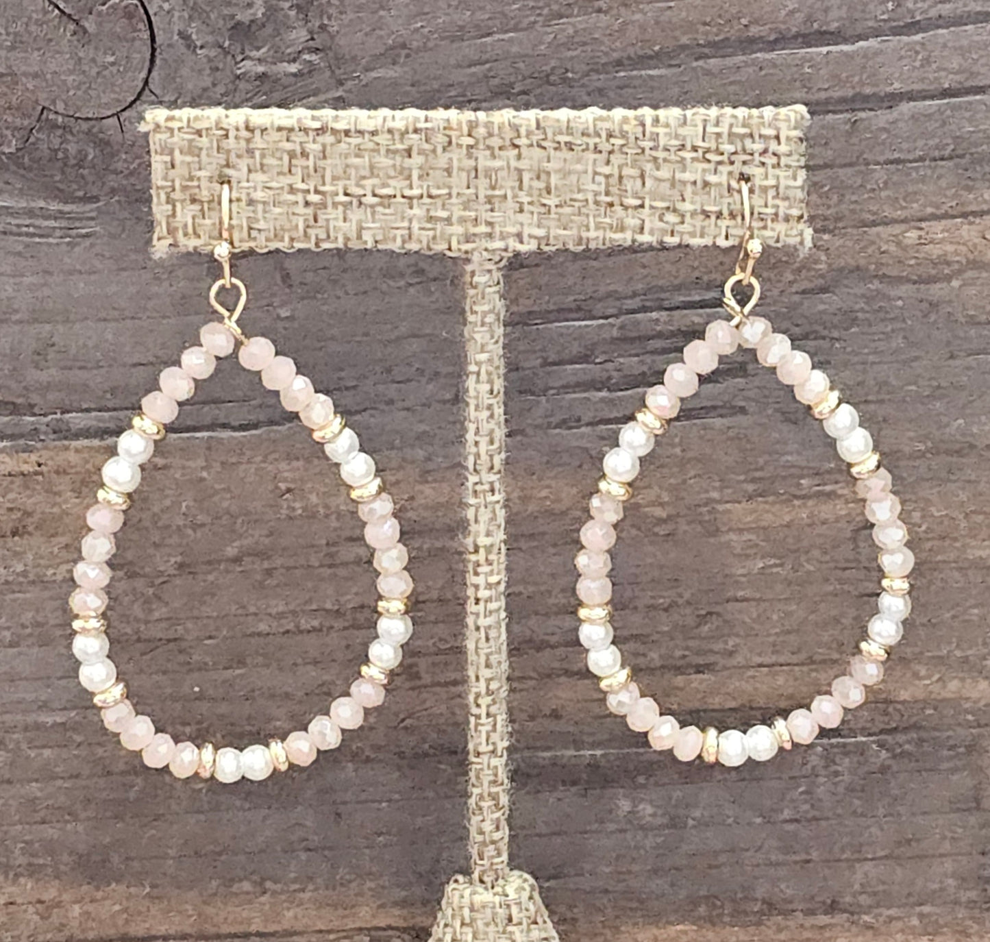 OSTER PINK PEARL EARRING