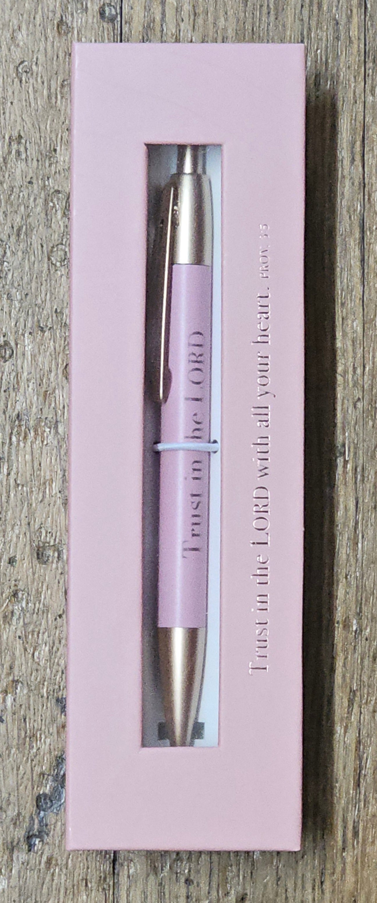 TRUST IN THE LORD PEN