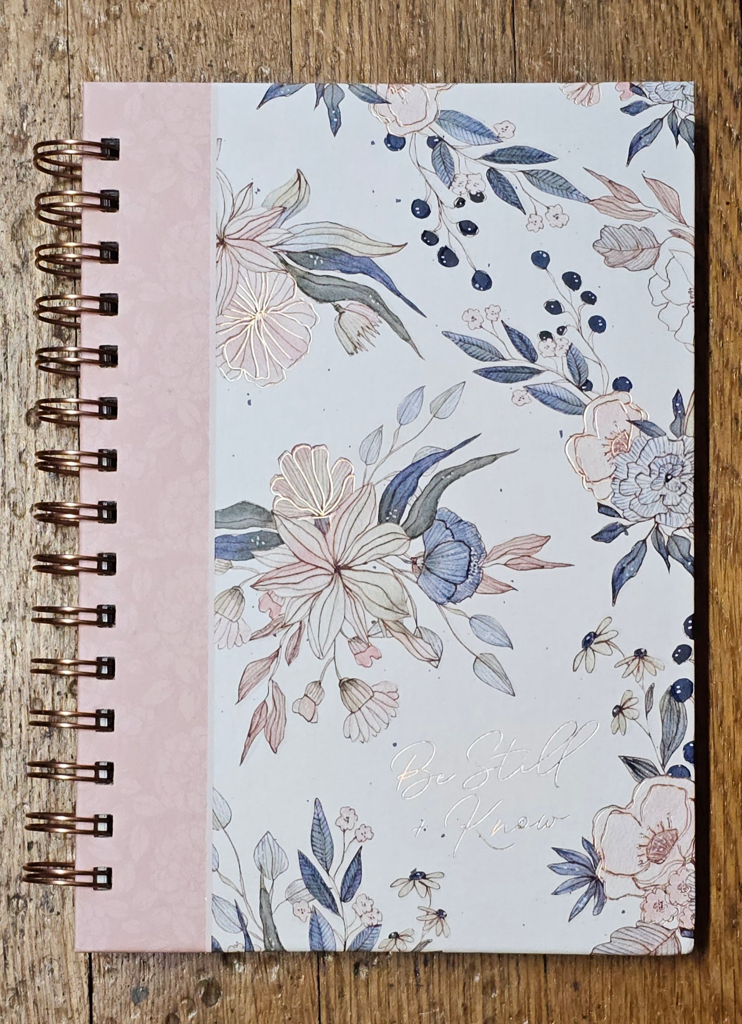 PINK FLORAL JOURNAL