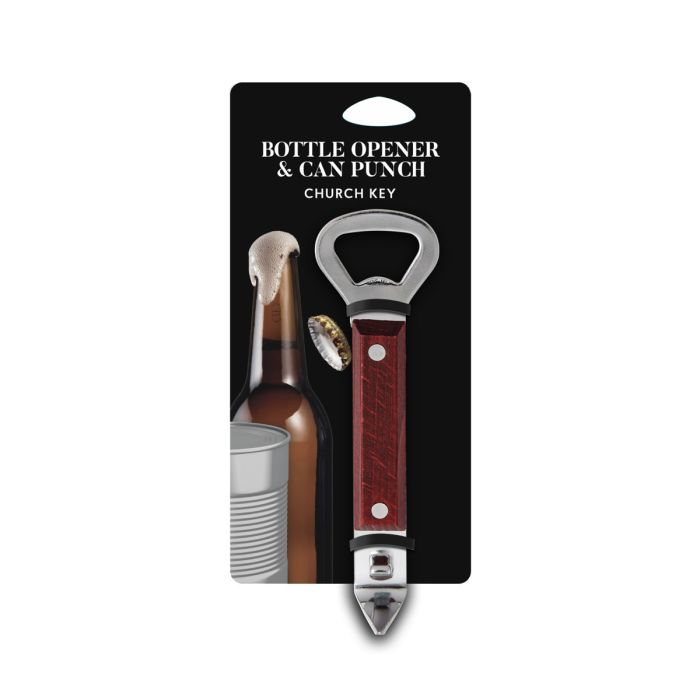 BOTTLE OPENER & CAN PUNCH