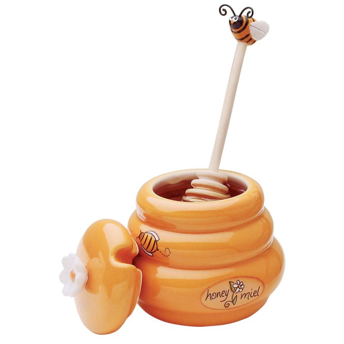 MINI HONEY POT & DIPPER