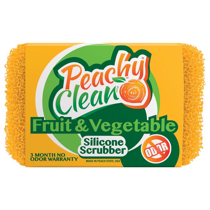PEACHY CLEAN FRUIT AND VEGGIE SCRUBBER