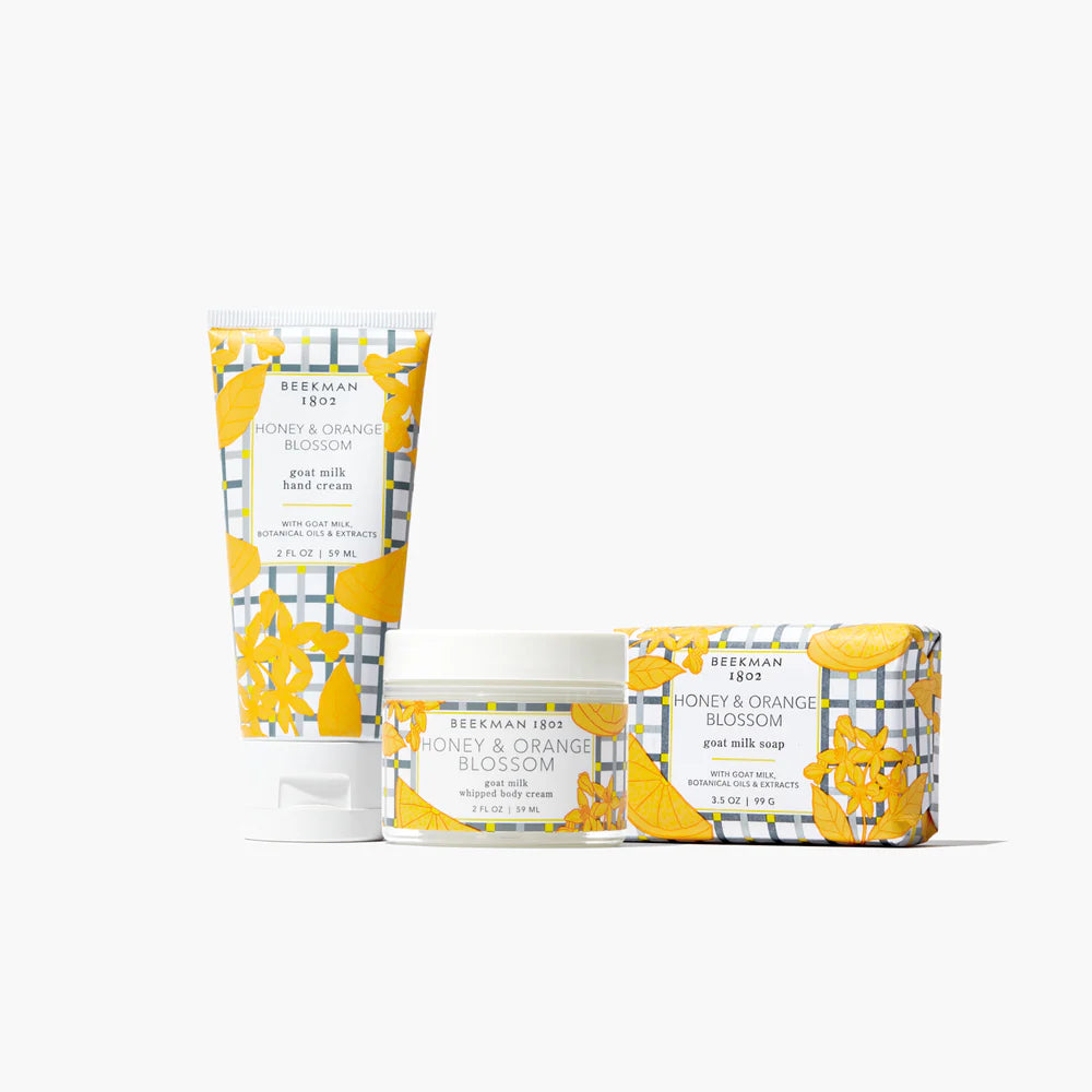 GIFT SET 3PC HONEY & ORANGE BLOSSOM