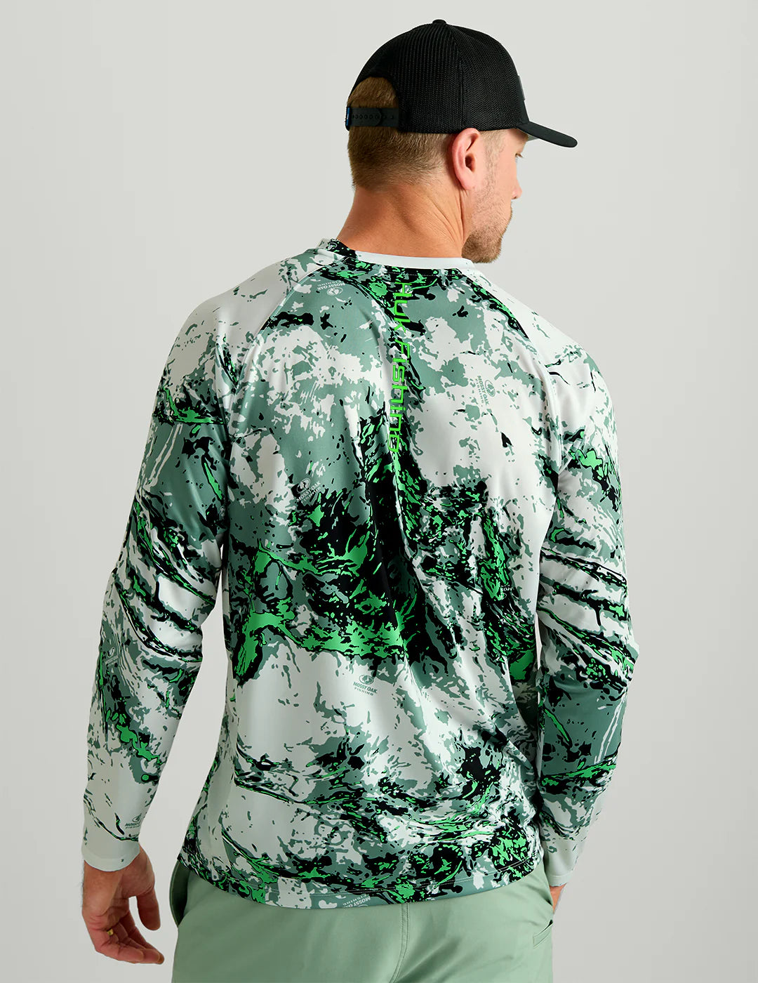HUK PURSUIT MOSSY OAK PRINTED LS CREW