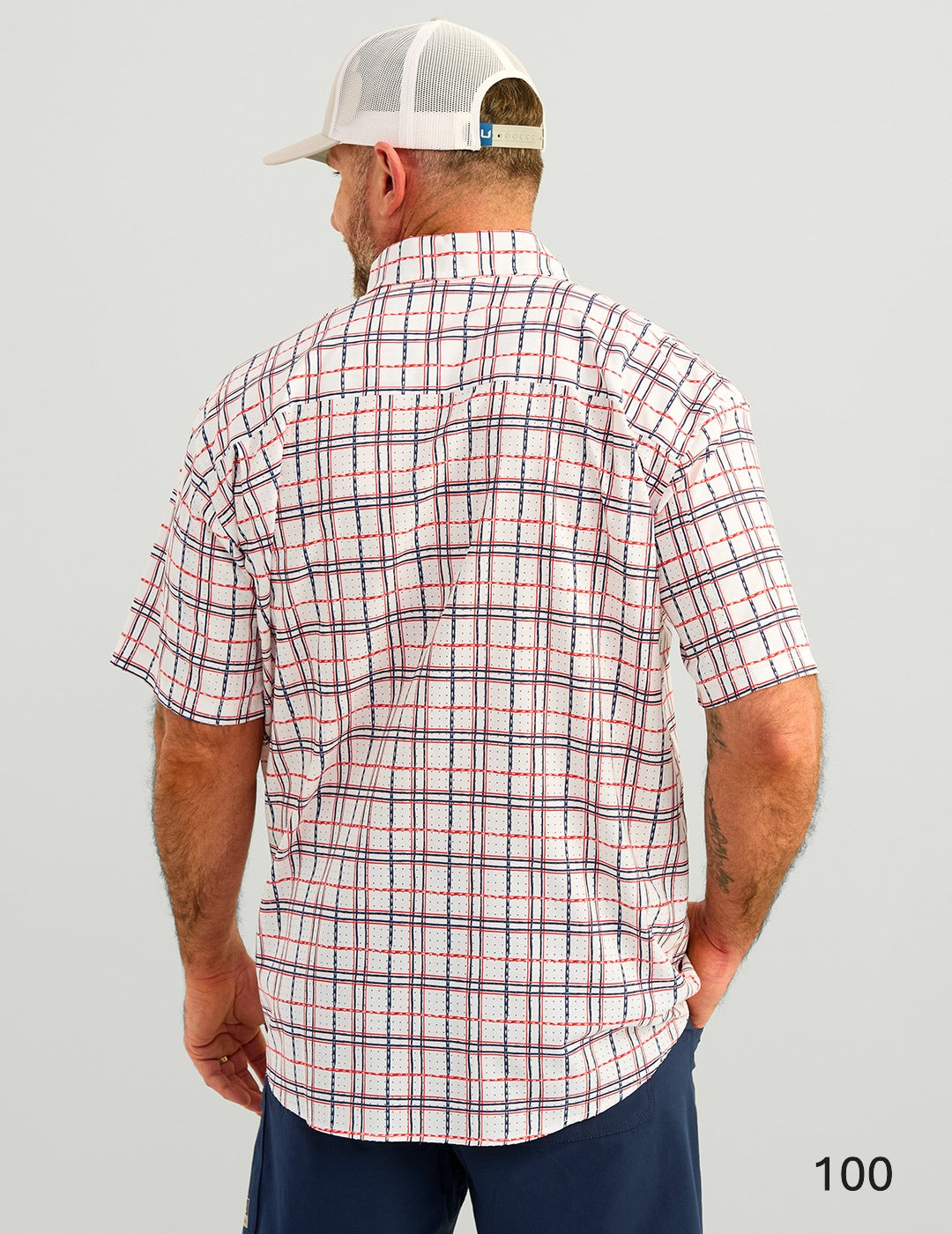 HUK TIDE POINT PRINTED SS SHIRT