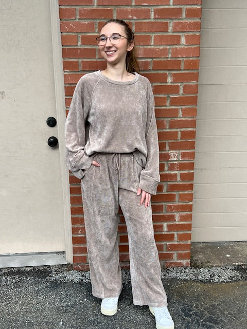 DRAW STRING WIDE LEG PANT