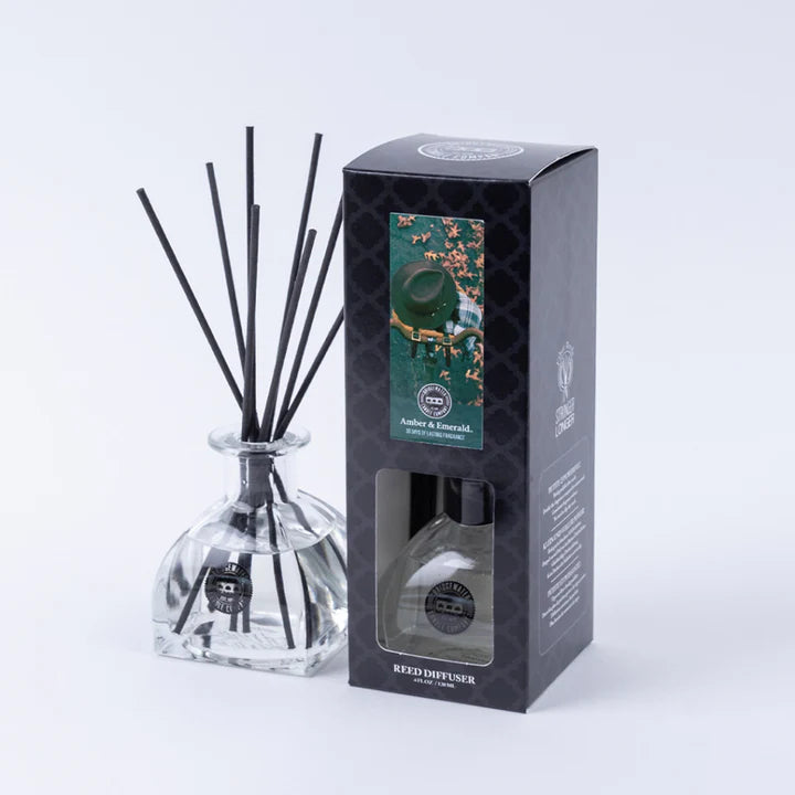 AMBER AND EMERALD SMALL REED DIFFUSER