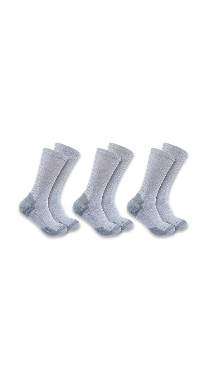 CARHARTT MEDIUM WEIGHT COTTON BLEND CREW SOCK