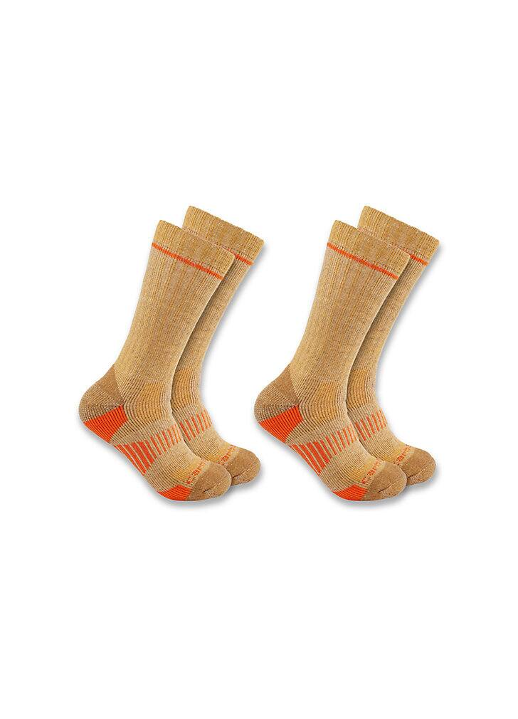 CARHARTT MEDIUM WEIGHT SYNTHETIC WOOL BLEND BOOT SOCK