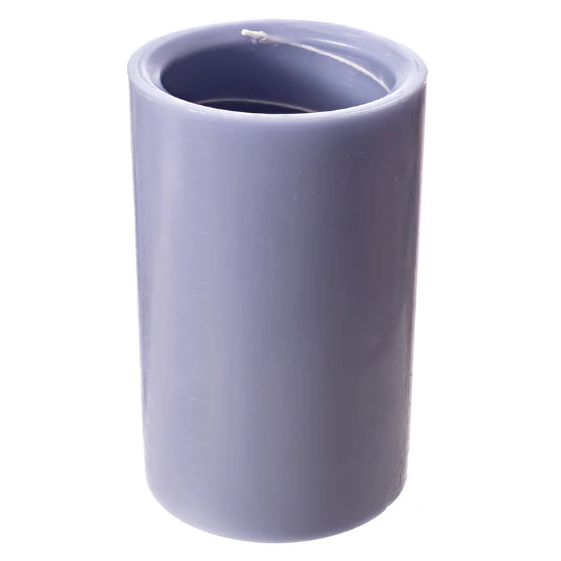 EUROPEAN LILAC LARGE SPIRAL CANDLE