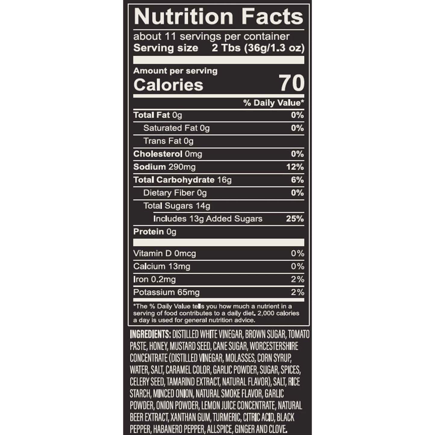 HONEY HABANERO BBQ SAUCE