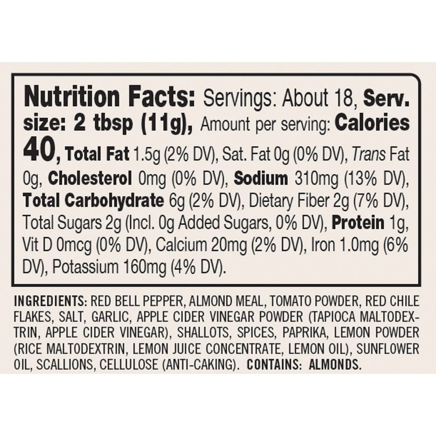 EFFORTLESS ROMESCO  SAUCE STARTER 7 OZ