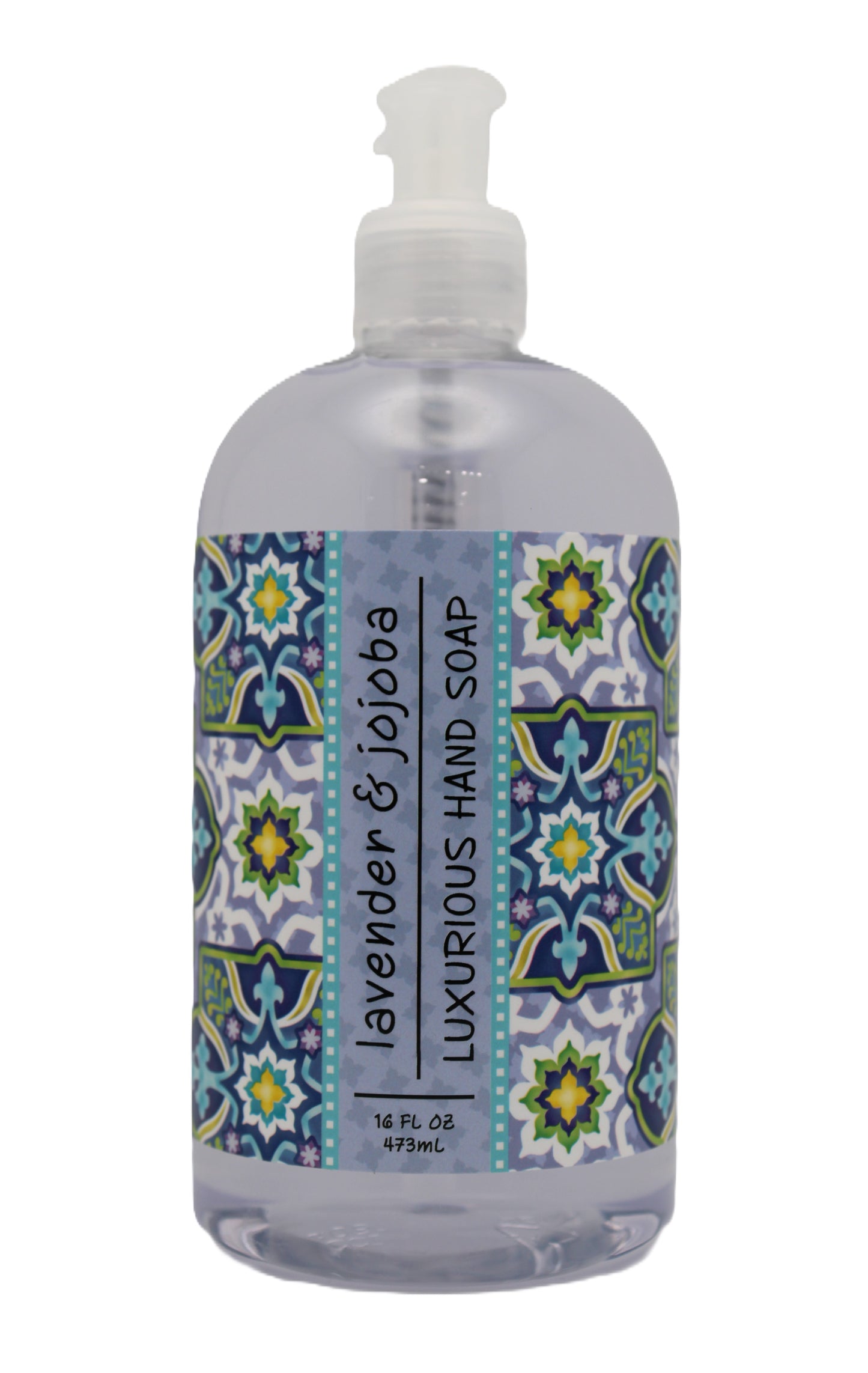 GARDEN LAVENDER JOJOBA LIQUID SOAP 16 OZ