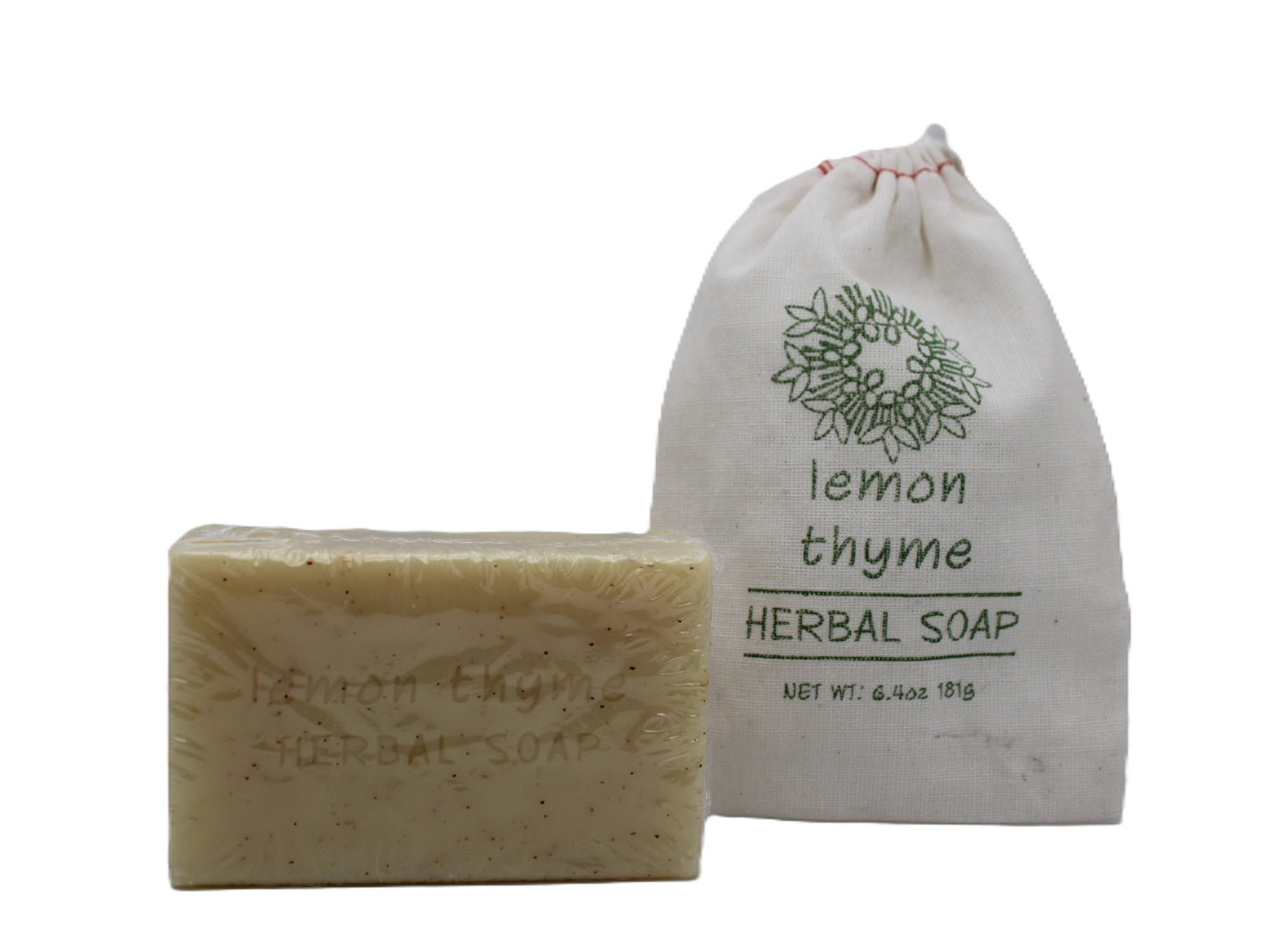 LEMON THYME SACK SOAP