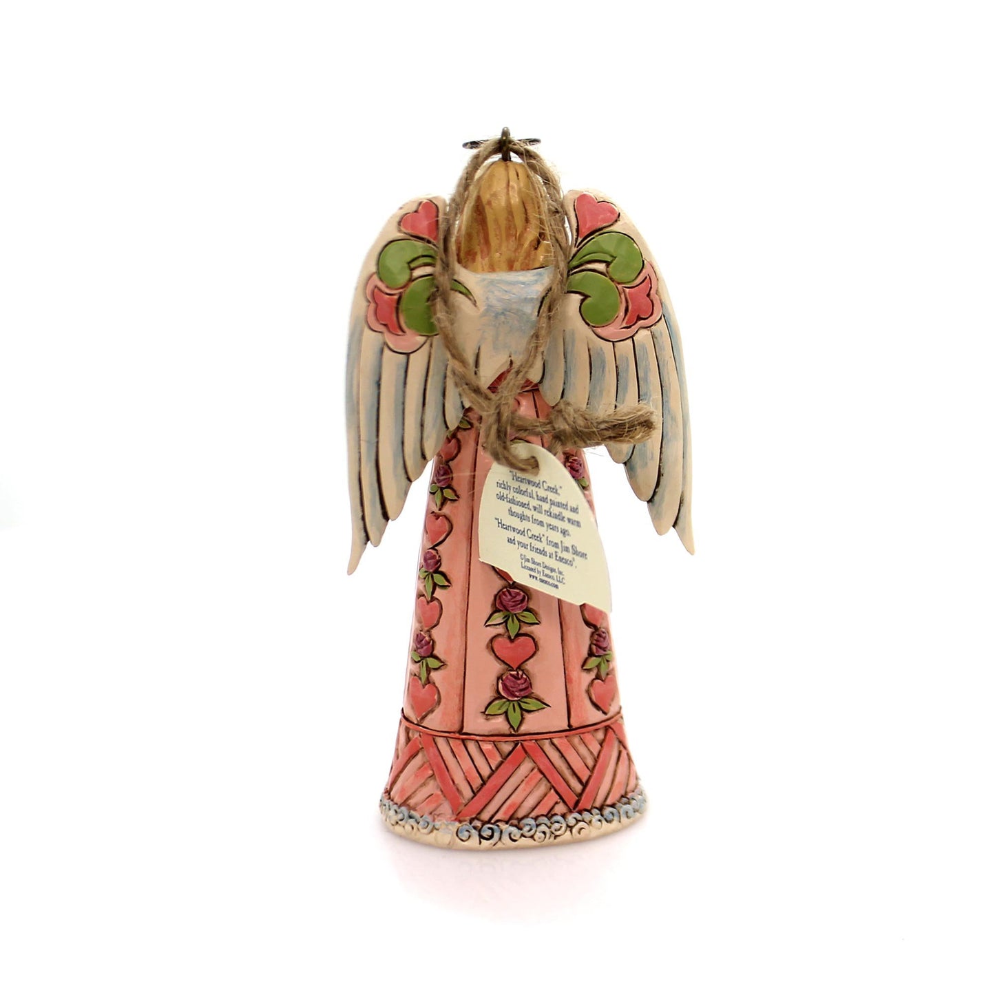 JIM SHORE BREAST CANCER ANGEL ORNAMENT