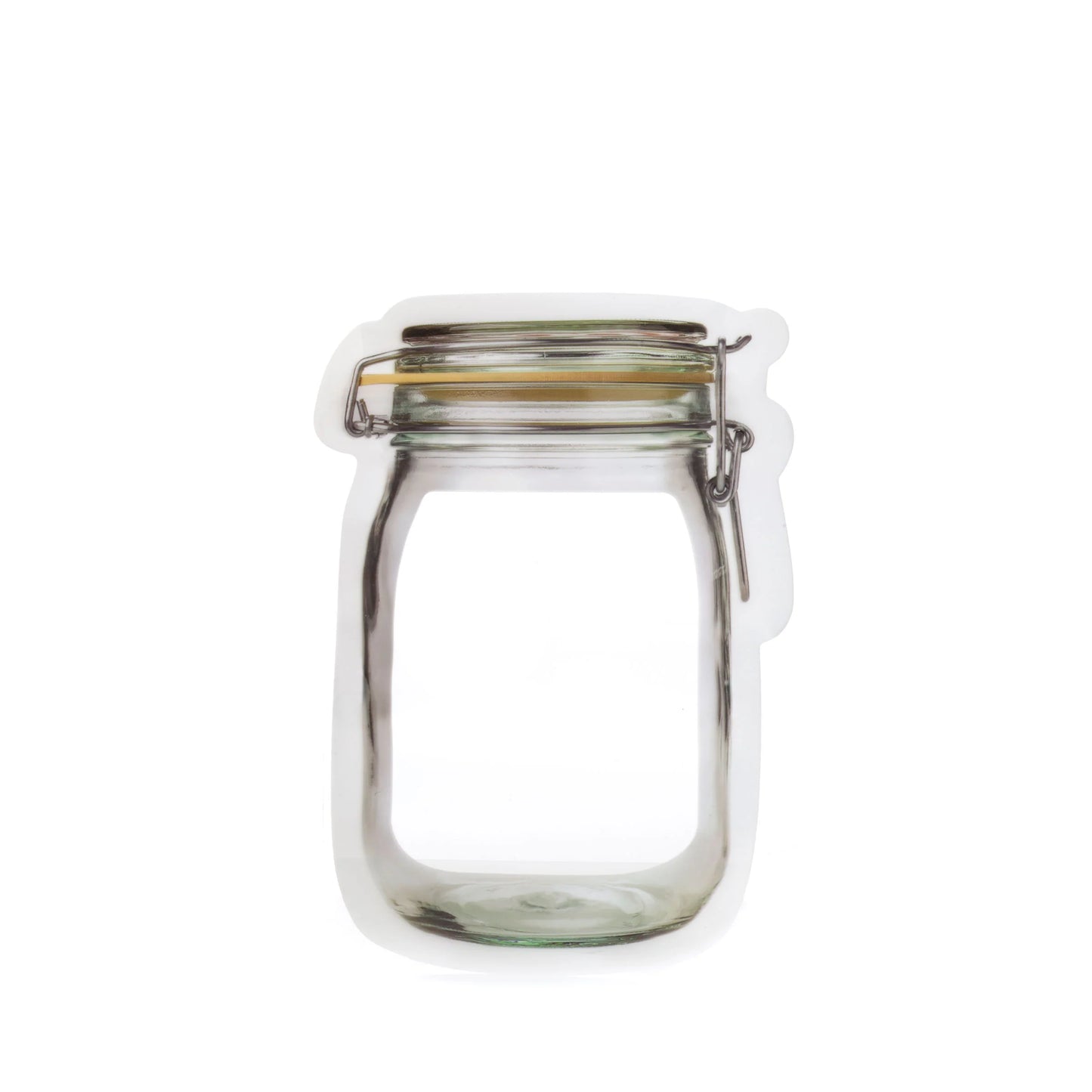 MASON JAR ZIPPER BAG SMALL SET OF 4