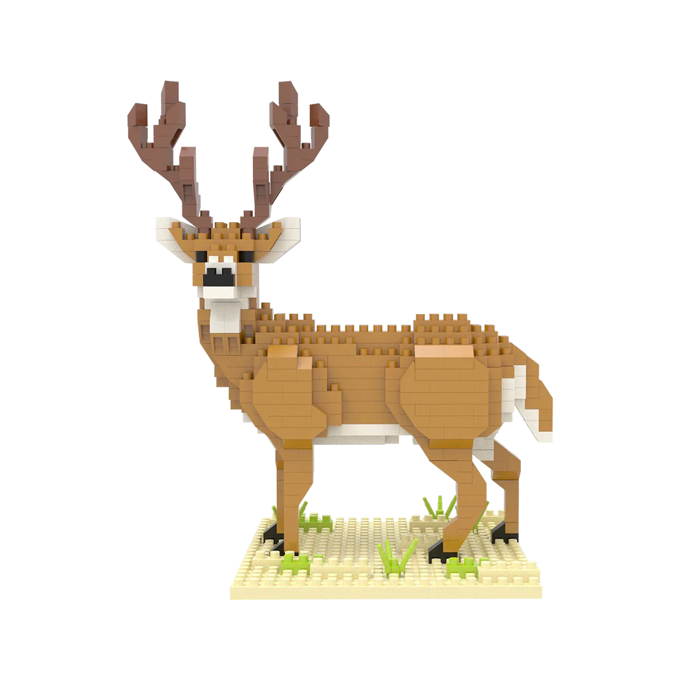 MINI BUILDING BLOCKS WHITE TAILED BUCK