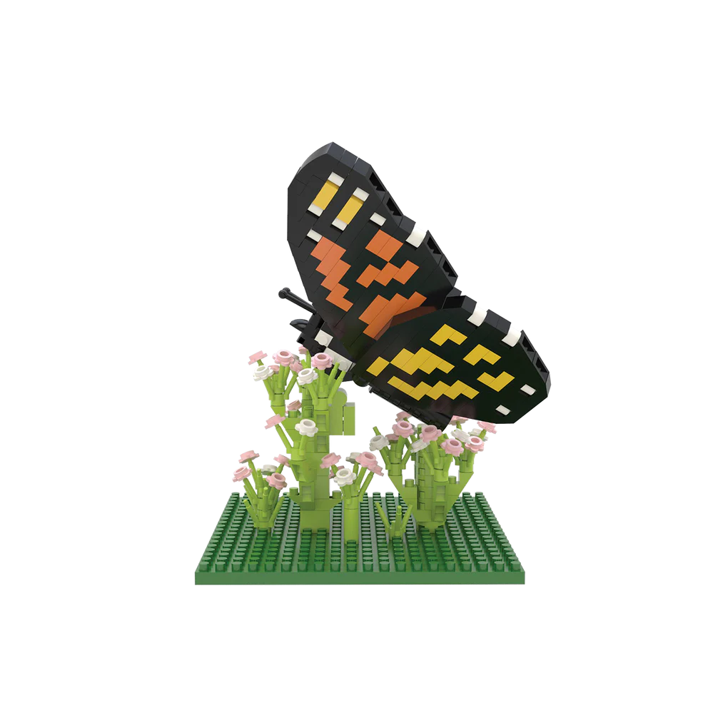 MINI BUILDING BLOCKS MONARCH BUTTERFLY
