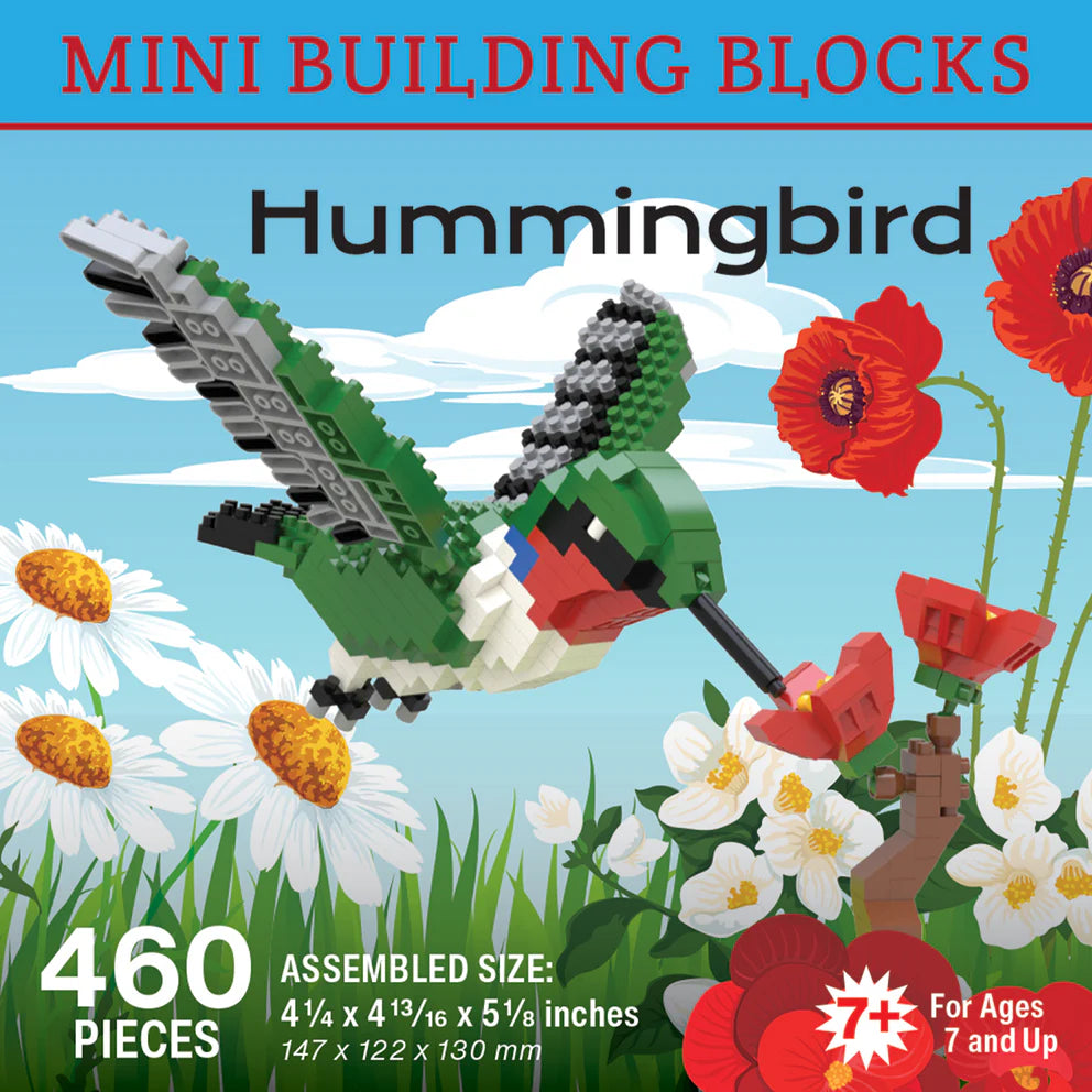MINI BUILDING BLOCKS HUMMINGBIRD