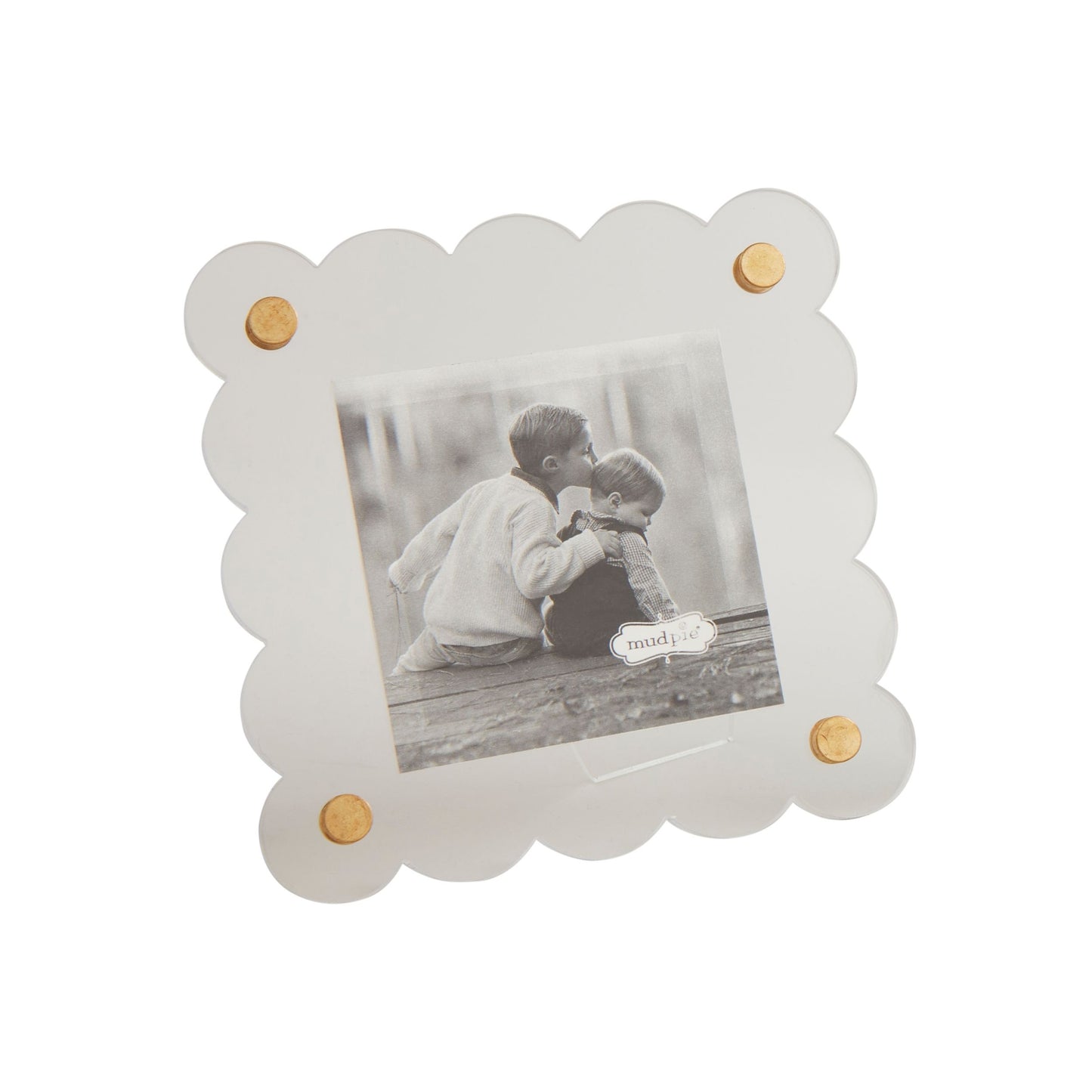 SQUARE SCALLOP ACRYLIC FRAME