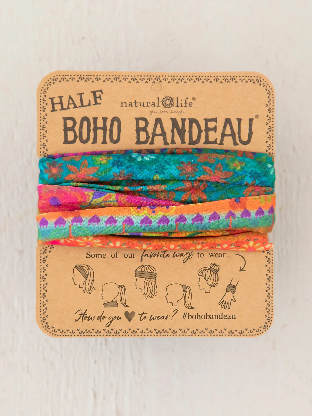 HALF BANDEAU BRIGHT BORDER