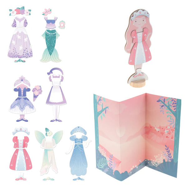 MAGNETIC DRESS UP DOLLS FAIRYTALE