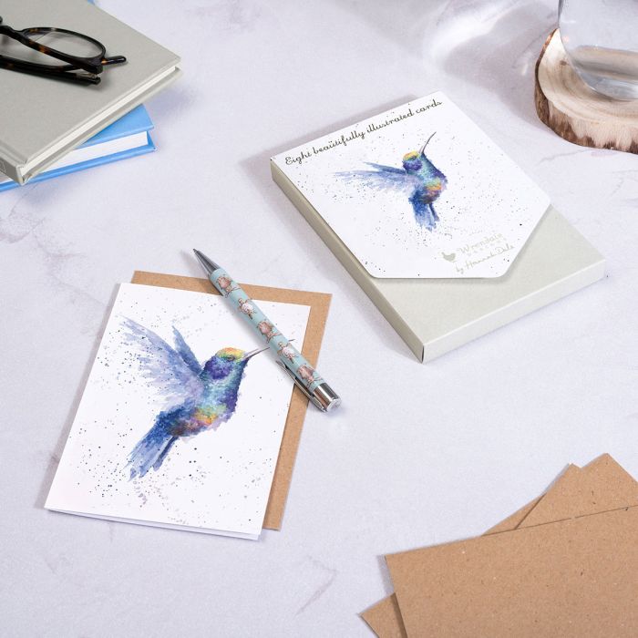 WRENDALE RAINBOW HUMMINGBIRD NOTECARD PACK
