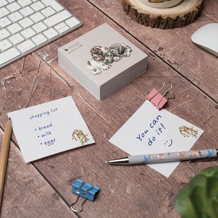 WRENDALE STICKY NOTES DOG GROWING OLD