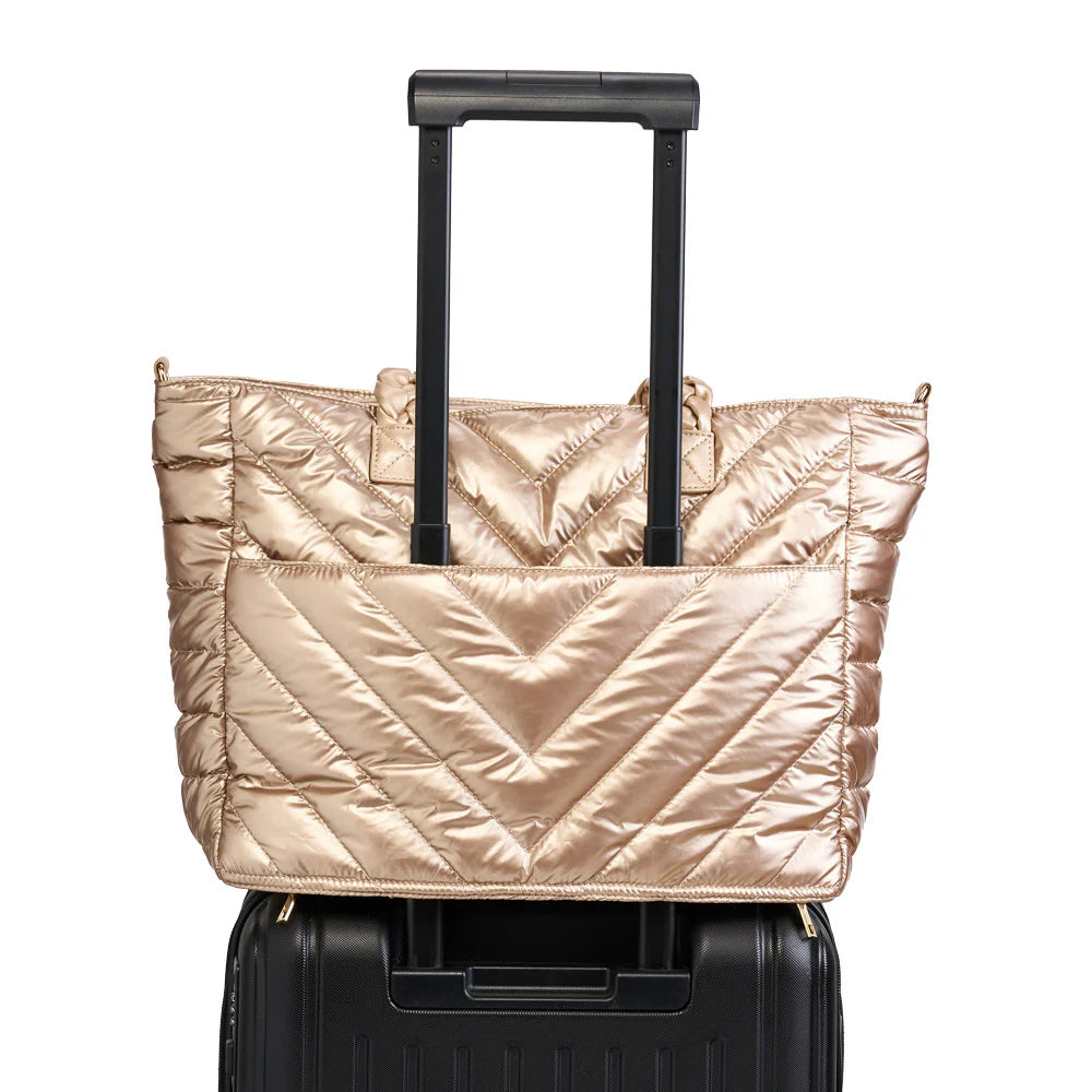 HYDRO TOTE GOLD QUILTED