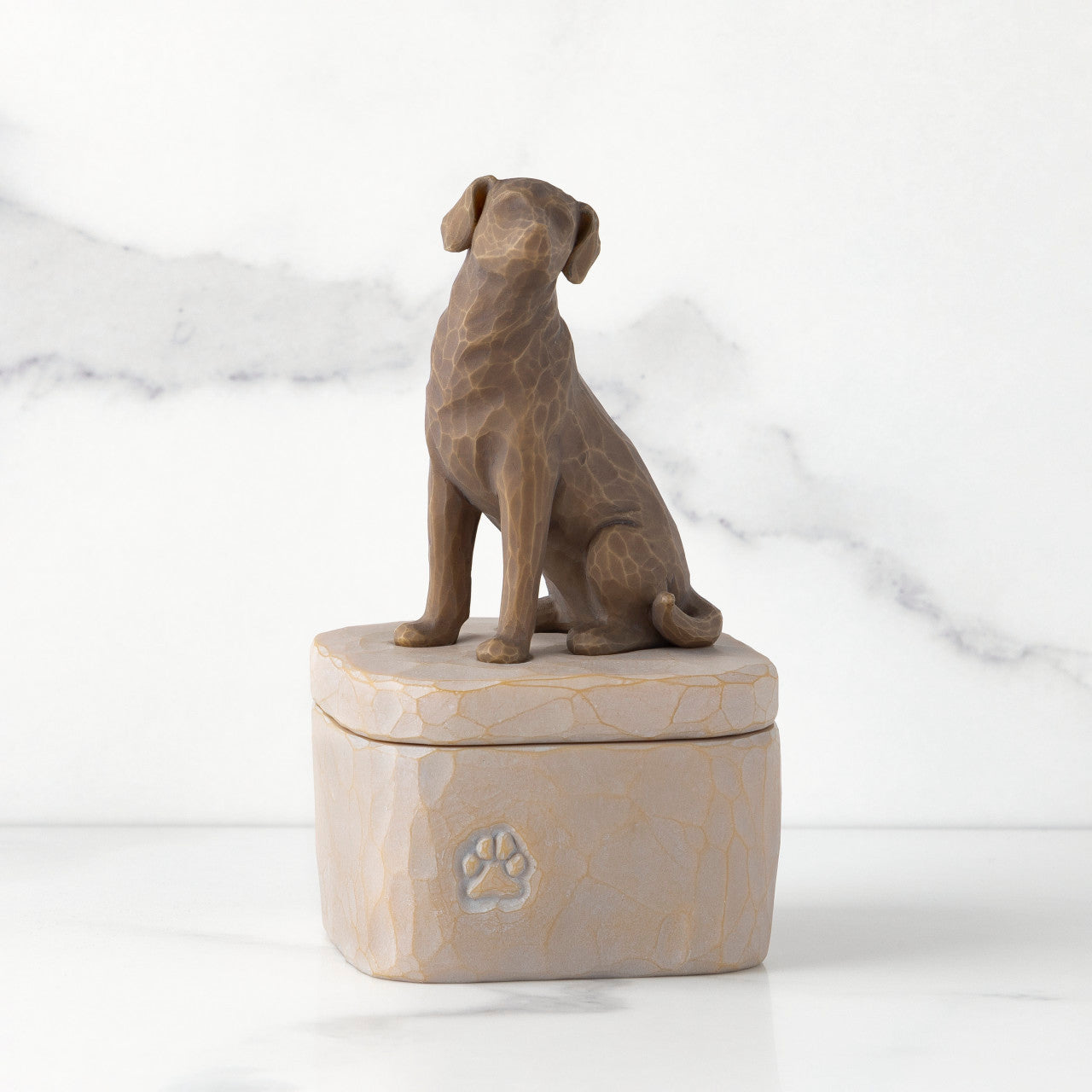 LOVE MY DOG DARK KEEPSAKE BOX