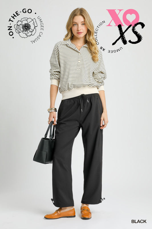 DRAWSTRING JOGGER PANTS