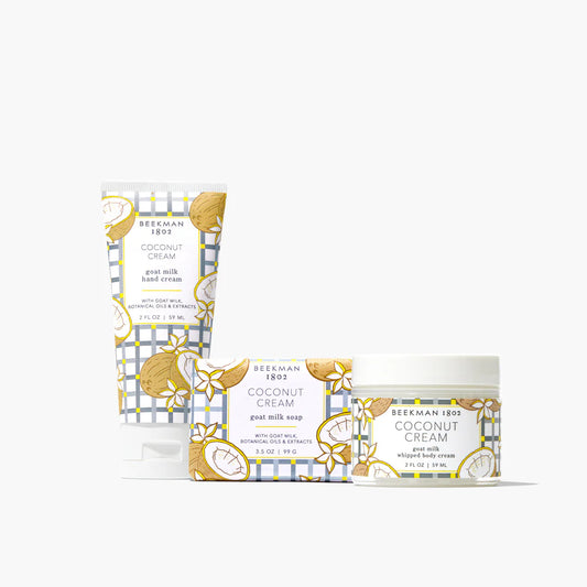 GIFT SET 3PC COCONUT CREAM