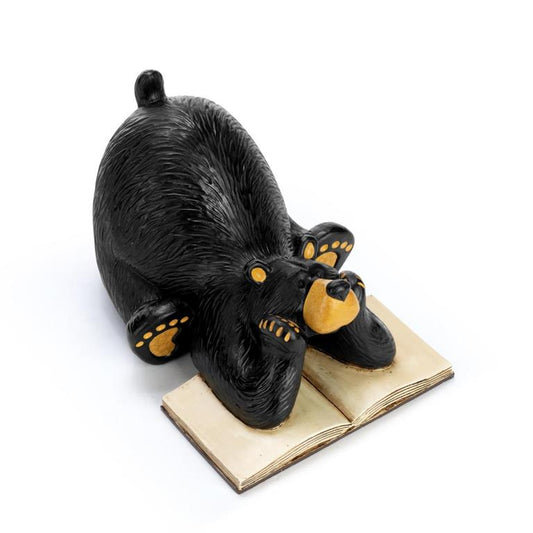 BEARFOOTS DREAMING OF A GOOD BOOK BOOKEND