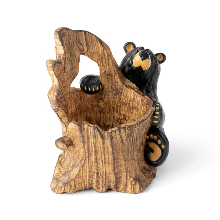 BEARFOOTS LOG PENCIL HOLDER