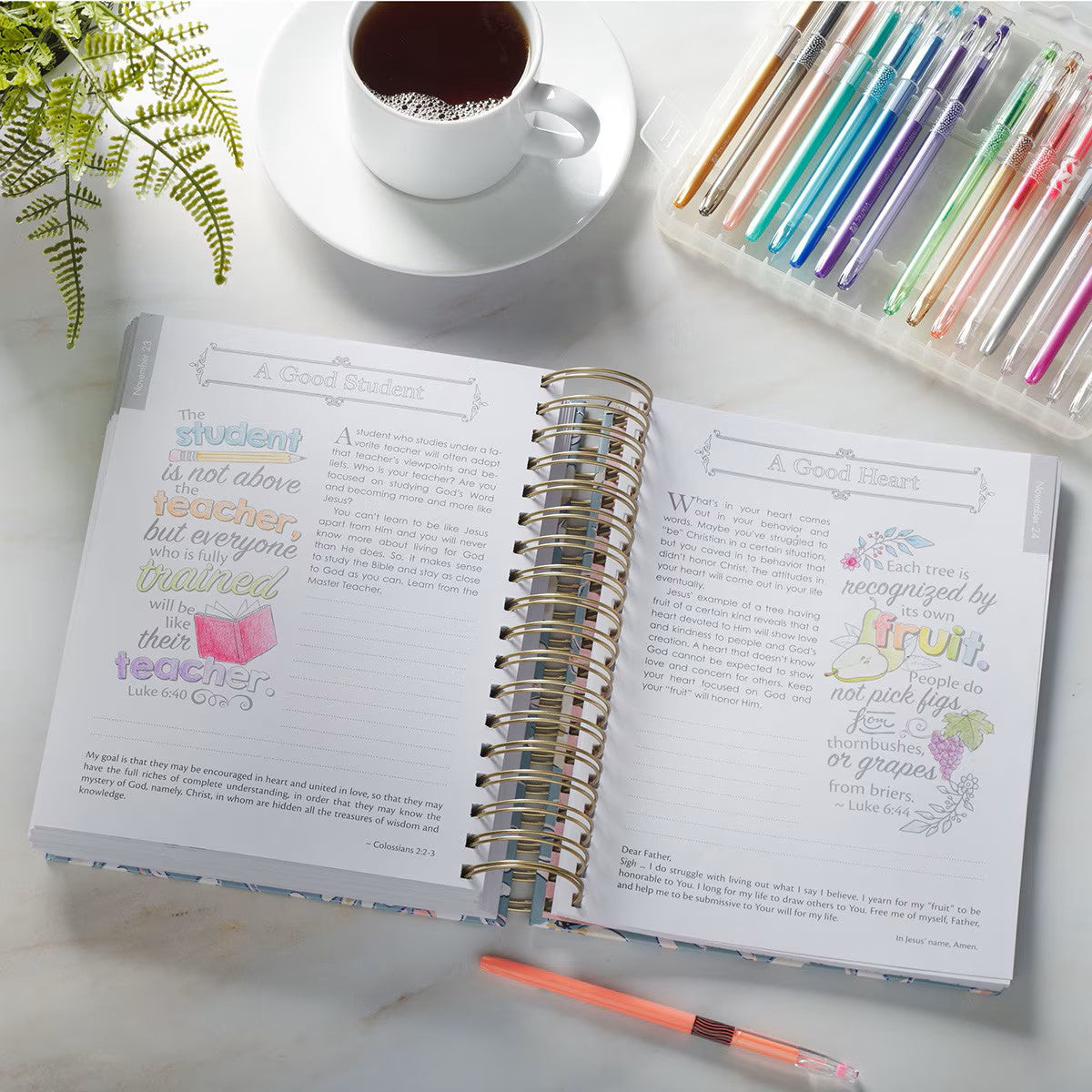 WORDS OF JESUS COLORING DEVOTIONAL