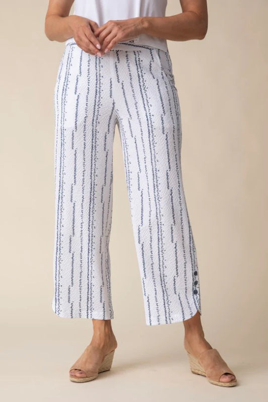 HABITAT CRINKLE CREPE BUD TULIP HEM CROP PANT