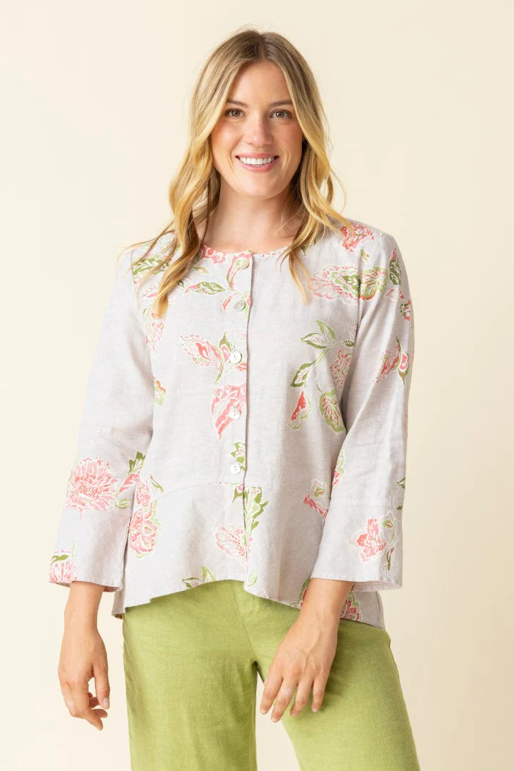 HABITAT LINEN BLOOMER ALI JACKET
