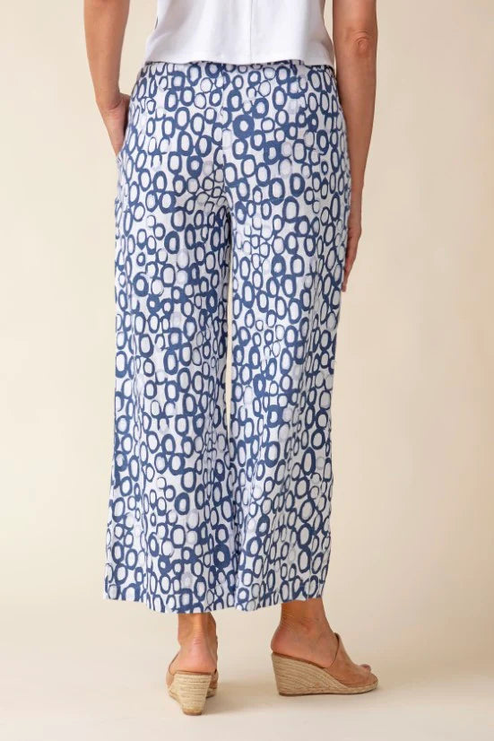 HABITAT LINEN CIRCLE EASY FLOOD PANT