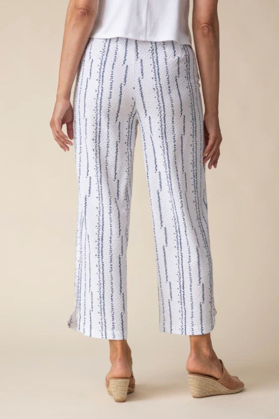 HABITAT CRINKLE CREPE BUD TULIP HEM CROP PANT