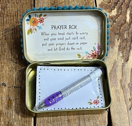 PRAYER BOX WILL NOT STRESS