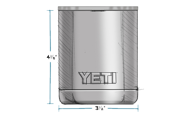 YETI RAMBLER 10 OZ LOWBALL STACKABLE WITH MAGSLIDER LID