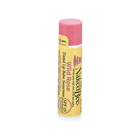 WILD ROSE TINTED LIP BALM W/ SUNSCREEN