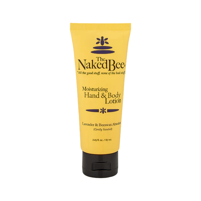 LAVENDER & BEESWAX HAND & BODY LOTION 2.25OZ.