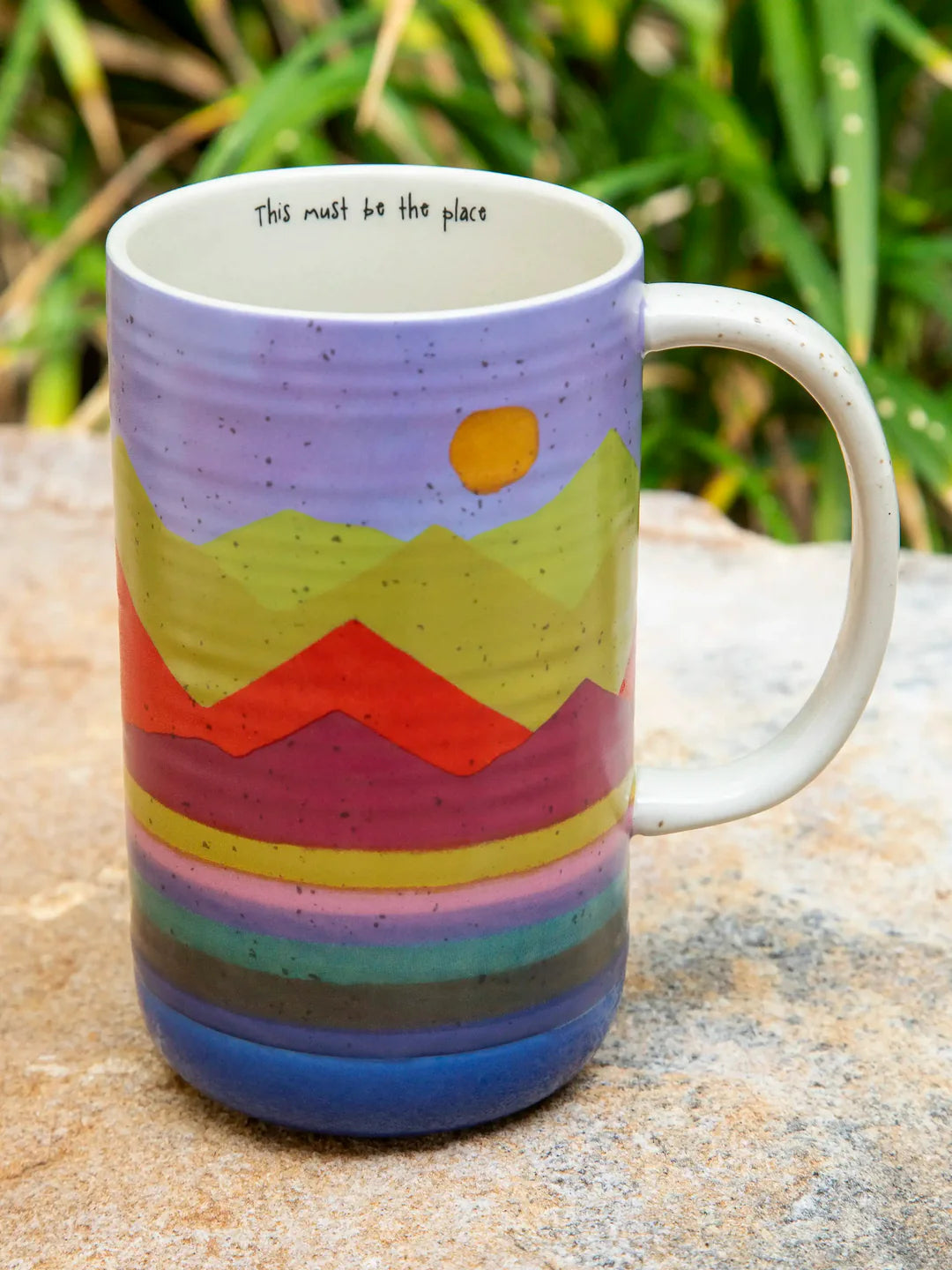 LATTE MUG THE PLACE MOUNTAIN RANGE