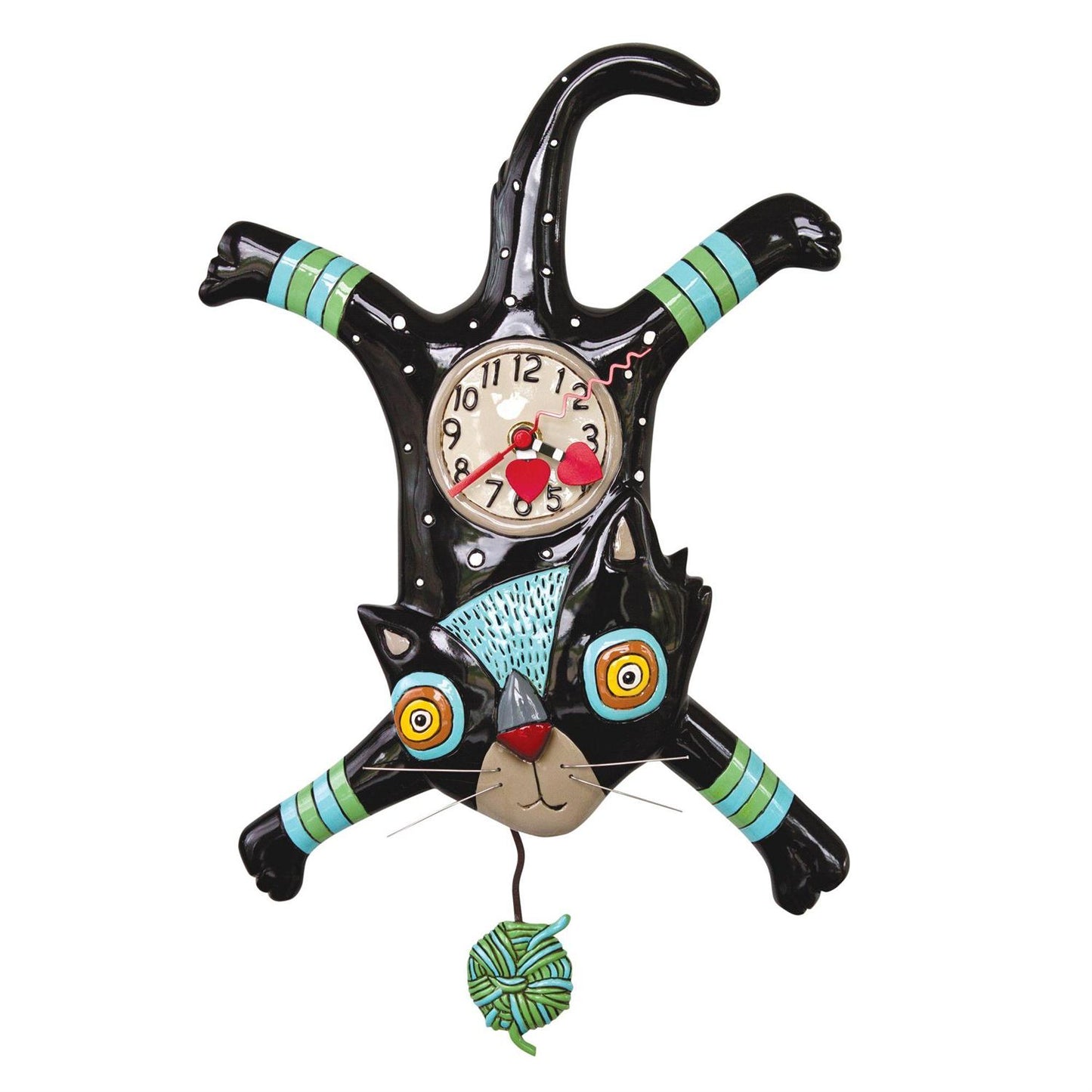 CRAFT ATTACK CAT CLOCK