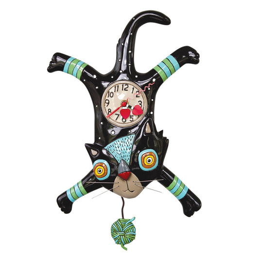 CRAFT ATTACK CAT CLOCK