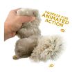 9 INCH PLUSH SQUIRREL TWITCHY TAIL DOG TOY