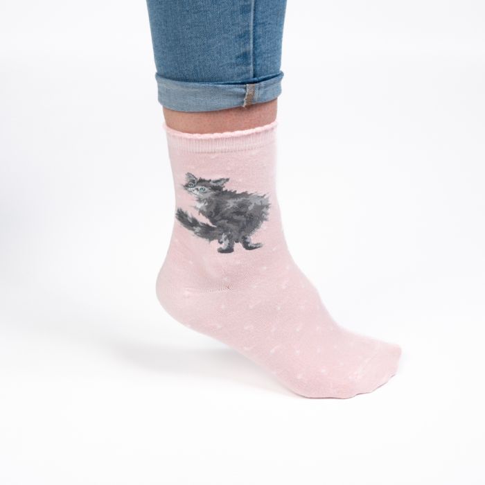 WRENDALE CAT SOCKS