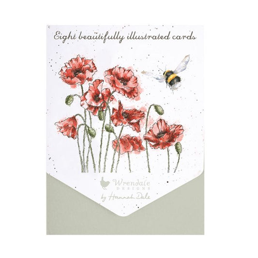 WRENDALE FLIGHT  OF THE BUMBLE BEE NOTECARD PACK