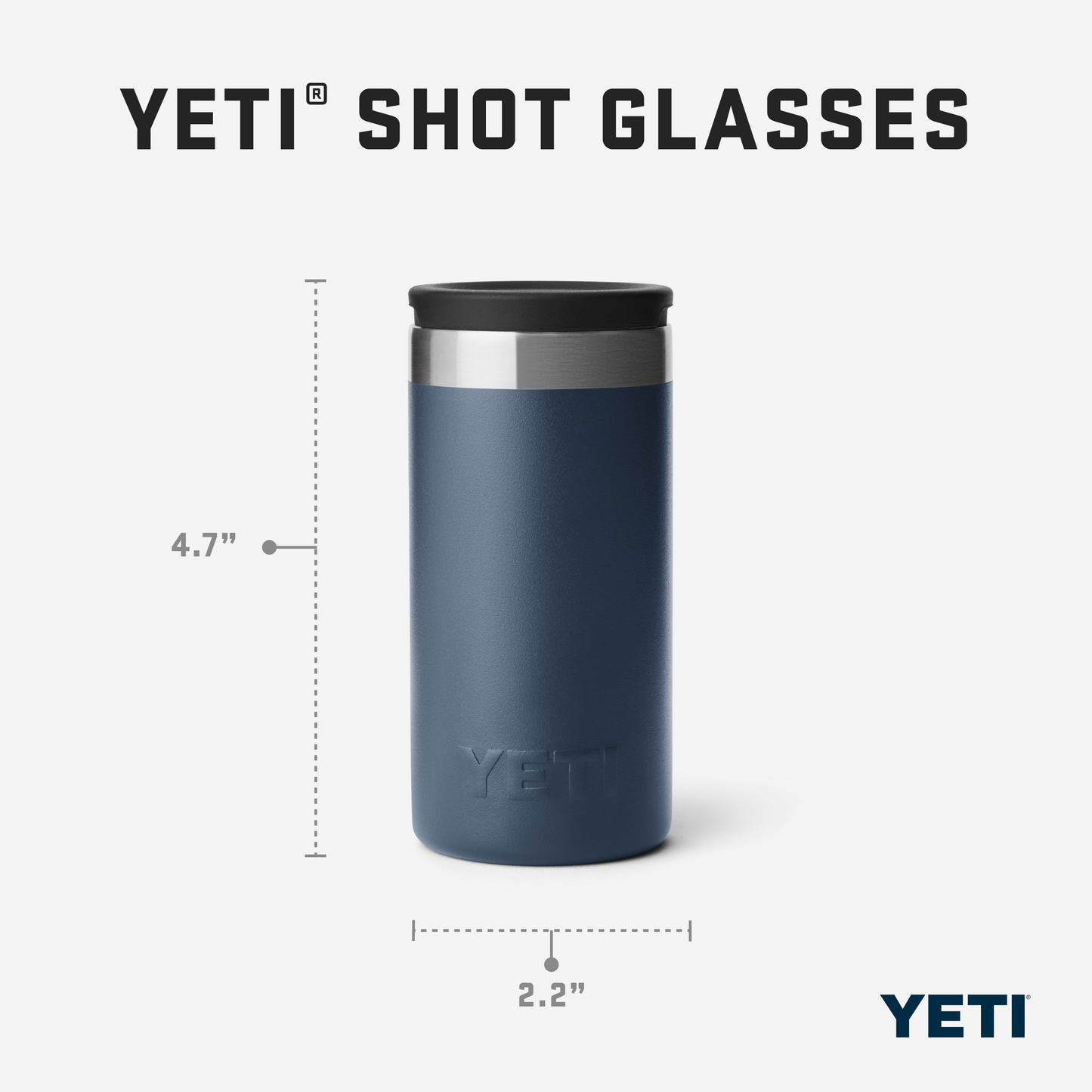 YETI SHOT GLASSES & CASE